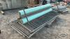 LOT OF 6 SECTIONS OF GALVANIZED 37IN HOG GATES - 4