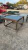 3FT X 3FT X 27IN STEEL BENCH - 3