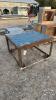 3FT X 3FT X 27IN STEEL BENCH - 4