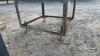 3FT X 3FT X 27IN STEEL BENCH - 6