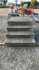 PRECAST 3-STEP CEMENT STAIR UNIT - 2