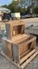 4 WOODEN HAY FEEDERS - 3