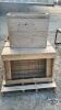 4 WOODEN HAY FEEDERS - 5