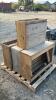 4 WOODEN HAY FEEDERS - 6