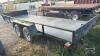 18FT X 6.5FT TANDEM FLATBED TRAILER - 7