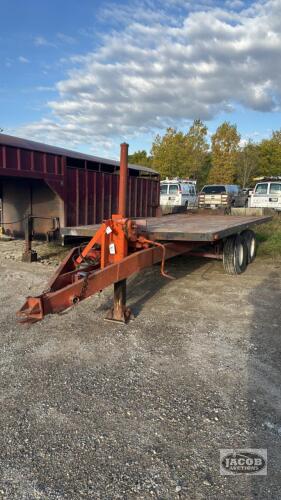 TANDEM 15FT X 8FT HYDRAULIC DUMP TRAILER