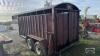 1994 VANEYL 14FT STEEL GOOSENECK LIVESTOCK TRAILER - 5