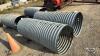 4PC OF 6FT X 30IN GALVANIZED CULVERT PIPE - 3