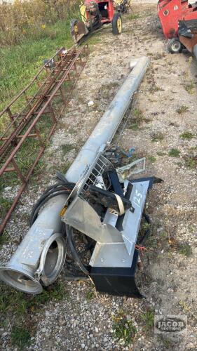 STAINLESS 14FT X 7IN HYDRAULIC DRIVE AUGER
