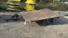 8FT X 6FT SINGLE AXLE UTILITY TRAILER - 3