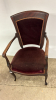 Arm Chair with Velvet Upholstery - 2