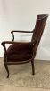 Arm Chair with Velvet Upholstery - 3