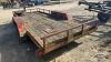 16FT X 6FT TANDEM FLATBED TRAILER - 7