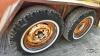 16FT X 6FT TANDEM FLATBED TRAILER - 10