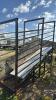 STEEL LIVESTOCK ADJUSTABLE LOADING CHUTE - 7