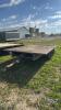 18.5FT X 8FT TANDEM WOODEN FLAT DECK TRAILER