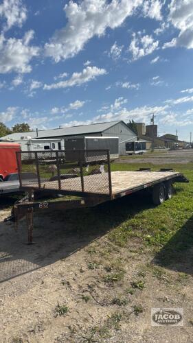 20FT X 8.5FT TANDEM DECKOVER TRAILER