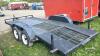 16FT X 80IN TANDEM FLATBED TRAILER - 6
