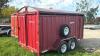 2017 WEBERLANE 15FT TANDEM LIVESTOCK TRAILER - 4