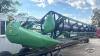 JOHN DEERE 630D 30FT DRAPER HEAD ON CART - 8