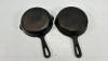 2 -7in Cast Iron Fry Pans - 4