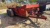 NEW HOLLAND 185 TANDEM MANURE SPREADER - 3