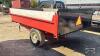VAN EYL 5 TON SINGLE AXLE HYDRAULIC DUMP TRAILER - 3