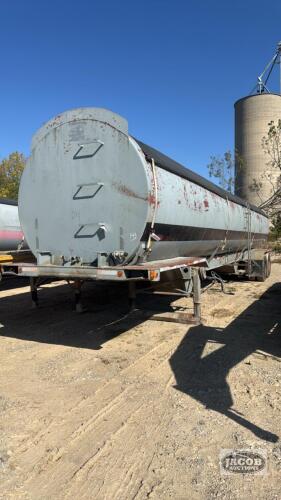 SHOPBUILT TANDEM HOPPER BOTTOM GRAIN TRAILER