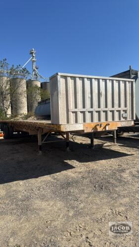 1997 MJ JONES 48FT FLATDECK TANDEM TRAILER