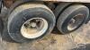 SHOPBUILT TANDEM HOPPER BOTTOM GRAIN TRAILER - 15