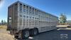 2008 EBY 50FT TANDEM LIVESTOCK TRAILER - 5