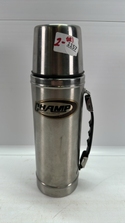 Stainless Steel Thermos 12in High