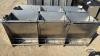 2 - 6FT X 2FT STAINLESS HOG FEEDERS - 4