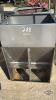 6 - 2FT X 22IN STAINLESS CRYSTAL SPRINGS FEEDERS - 4