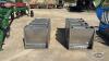 8 - 30IN X 11IN STAINLESS HOG FEEDERS - 2