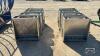 8 - 30IN X 11IN STAINLESS HOG FEEDERS - 5
