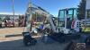 2004 TEREX HR16 DIESEL MINI EXCAVATOR - 2