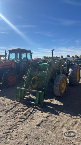 JOHN DEERE 2550 MFWD DIESEL TRACTOR