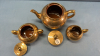 Burslem 3 Piece Tea Set -Tea Pot is 5in High - 3