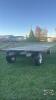 16FT X 8FT WOODEN FLAT RACK WAGON - 4