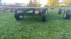 16FT X 8FT WOODEN FLAT RACK WAGON - 5