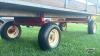 19FT X 8FT FLAT RACK WAGON WITH 22IN SIDE RACKS - 5