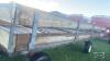 19FT X 8FT FLAT RACK WAGON WITH 22IN SIDE RACKS - 12