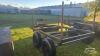 9.5FT X 6.5FT TANDEM TRAILER FRAME - 3