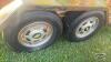15.5FT X 8FT TANDEM FLATBED TRAILER - 10