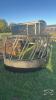 STEEL 2-SECTION ROUND BALE FEEDER