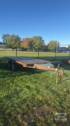14FT X 88IN TANDEM DECKOVER TRAILER