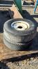 PAIR OF 235/85R16 TIRES ON 6-BOLT RIMS