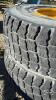 PAIR OF USED MICHELIN 17.5R25 TIRES ON RIMS - 3