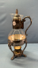 Silver Plate Carafe with Warmer